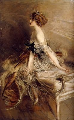 Portrait of a lady by boldini