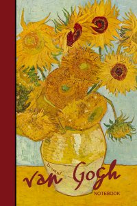 van gogh paper notebook sunflowers & irises