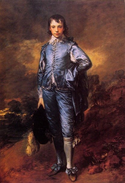 Portrait Painter Gainsborough's Blue boy