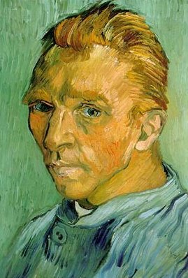 Portrait by Van Gogh Self Portrait without beard